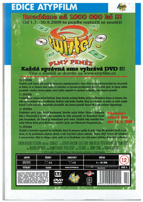 Čáryfuk 5. DVD