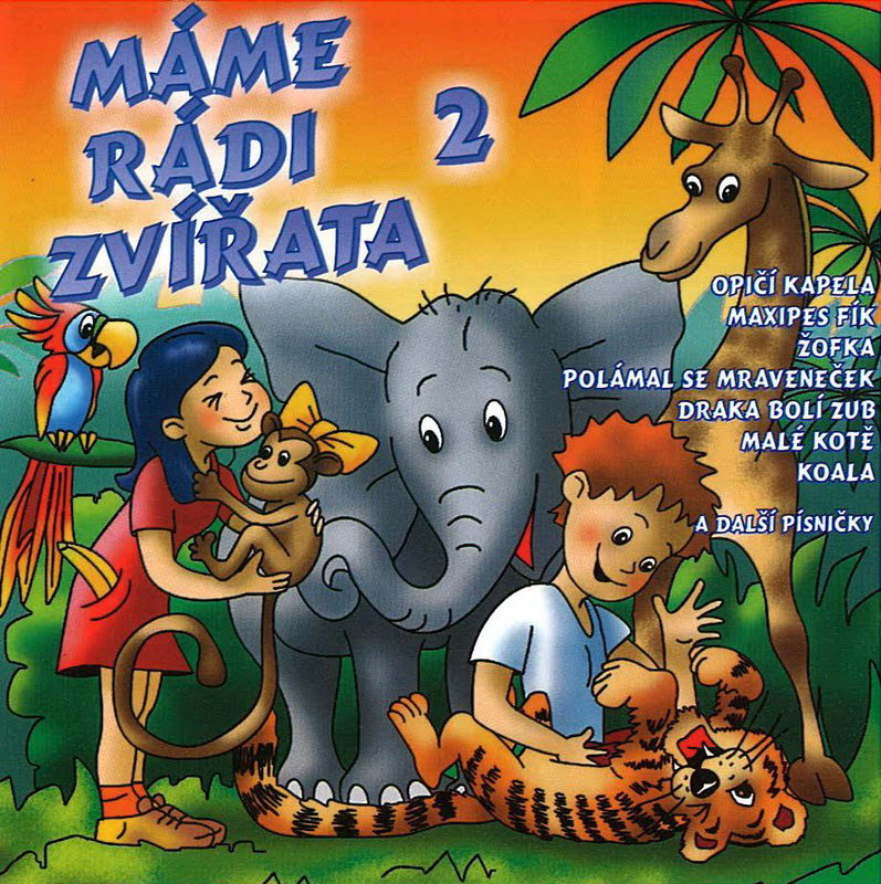 Máme rádi zvířata 4 CD