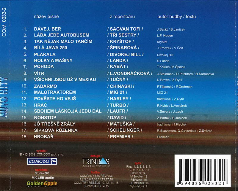 Auto hity CD