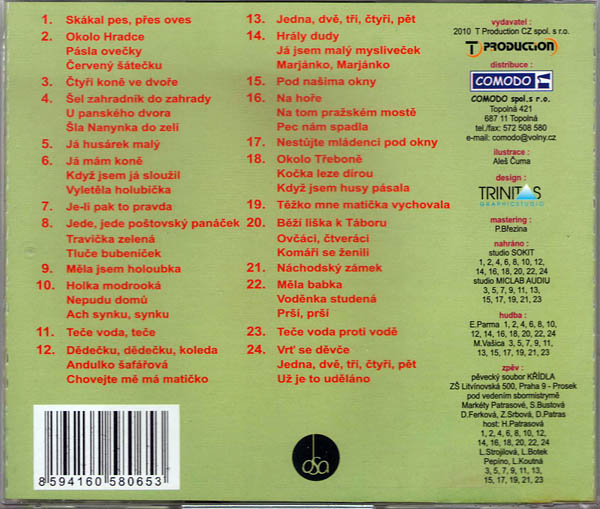 Skákal pes přes oves CD