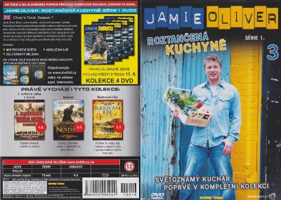 Jamie Oliver Roztančená kuchyně série 1 komplet 3 díly DVD