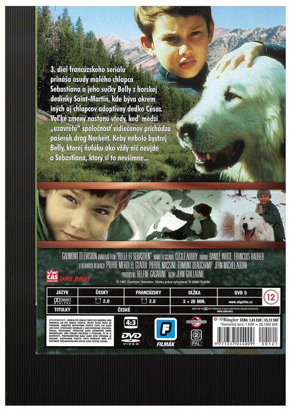 Bella a Sebastian DVD