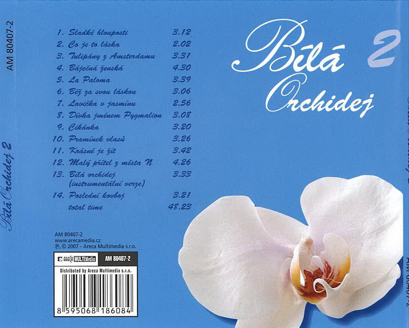 Bílá orchidej 5 - CD