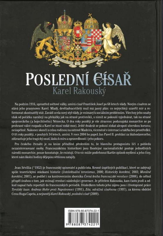 Poslední císař Karel Rakouský (Jean Sévillia)