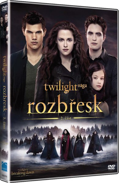 Twilight sága: Rozbřesk 2. část - DVD