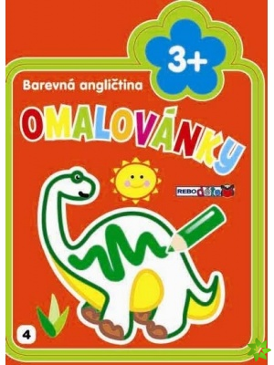 Barevná angličtina omalovánky