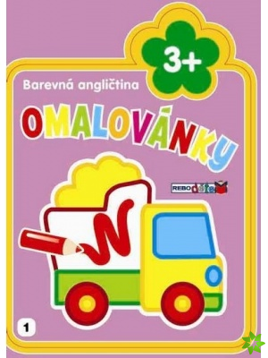 Barevná angličtina omalovánky