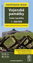 Vojenské památky České republiky mapa 1:500 000