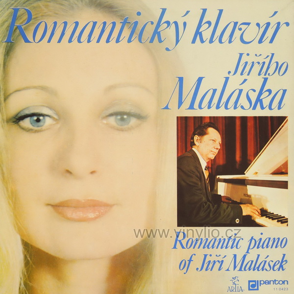 Jiří Malásek Romantický klavír, 1974 LP Vinyl použité