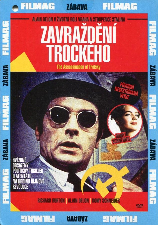 Zavraždění Trockého DVD pošetka