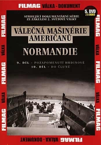 Válečná mašinérie Američanů Normandie DVD
