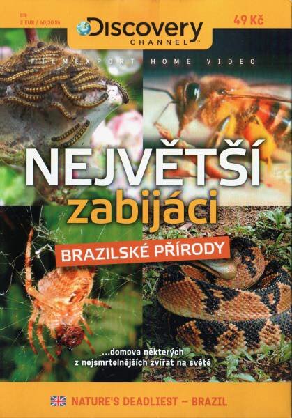 Největší zabijáci brazilské přírody DVD