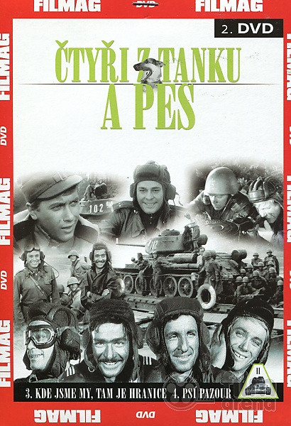 Čtyři z tanku a pes 3. a 4. díl DVD