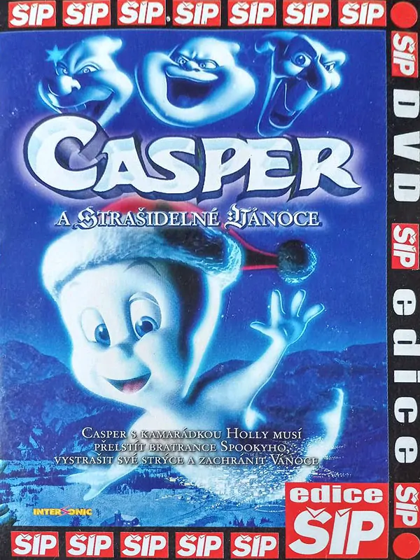 Casper a strašidelné vánoce DVD