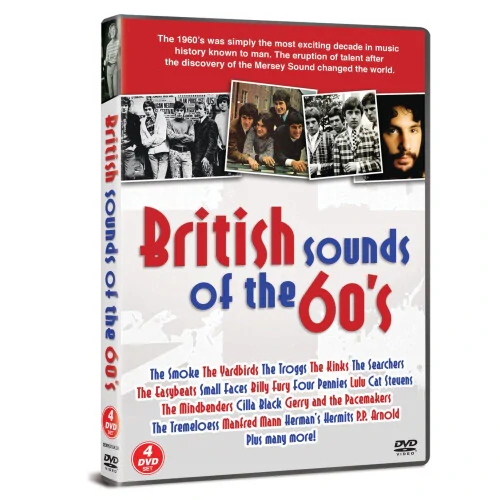 British Sounds Of The 60's 4x DVD