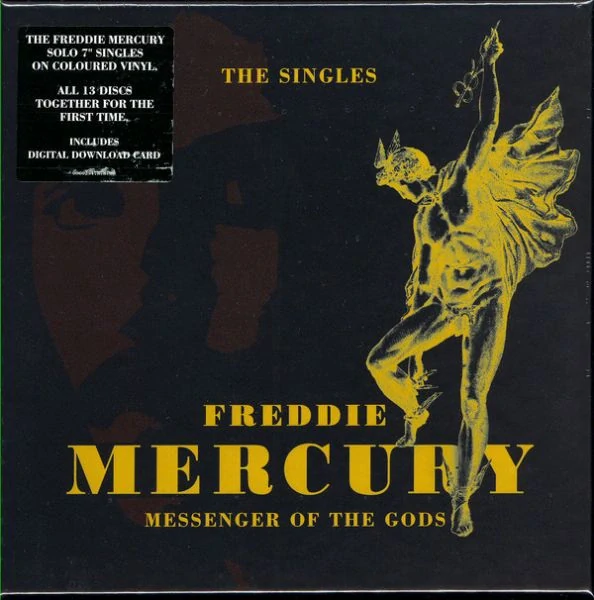 BOX MERCURY FREDDIE MESSENGER OF THE GODS 13 x 7" box single CD