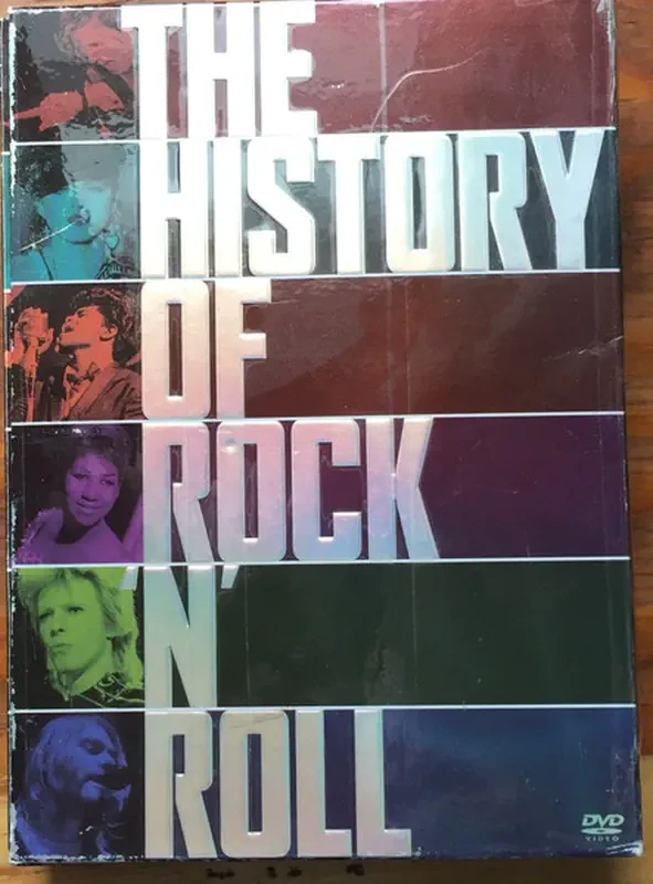 The History Of Rock N Roll 5xDVD (bazarové zboží)