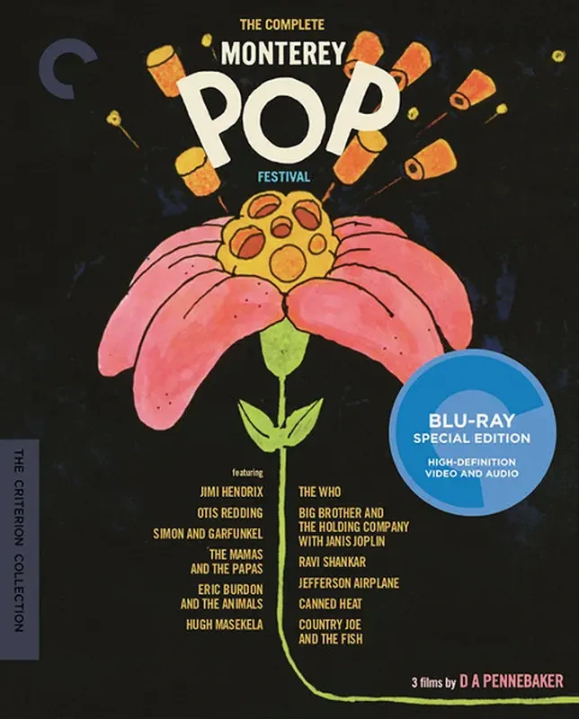 The Complete Monterey Pop Festival 3xBlu-ray (bazarové zboží)