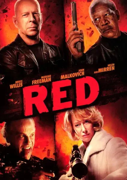 RED ( Bruce Willis ) DVD (bazarové zboží)