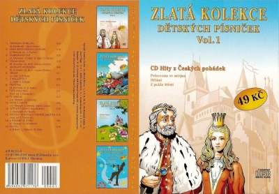 Zlatá kolekce dětských písniček vol.1 - CD