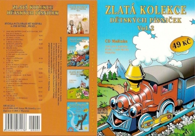 Zlatá kolekce dětských písniček vol.2 - CD