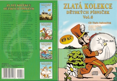 Zlatá kolekce dětských písniček vol.6 - CD