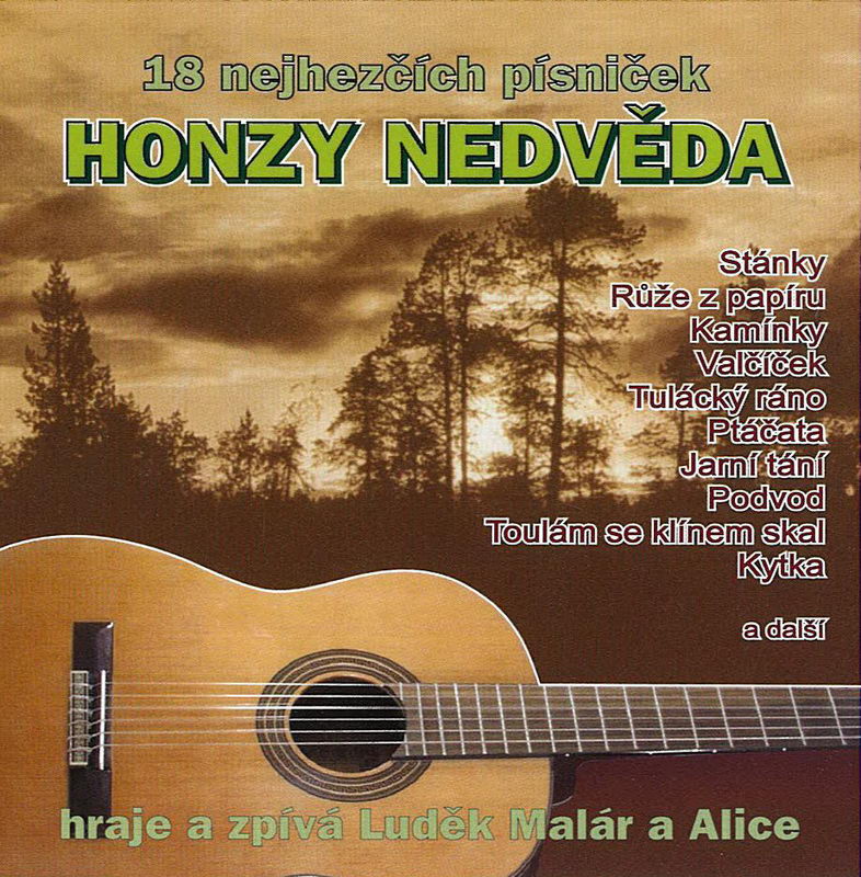 18 nejhezčích písniček Honzy Nedvěda - CD