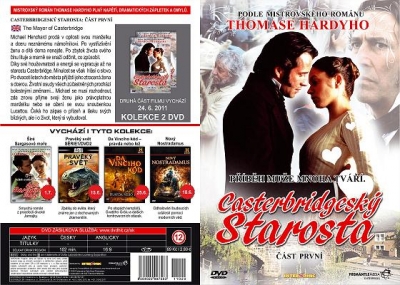 Casterbridgeský starosta oba díly 2x DVD