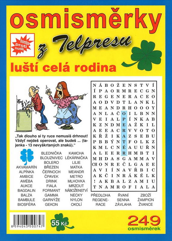 Osmisměrky z Telpresu luští celá rodina 2/2011