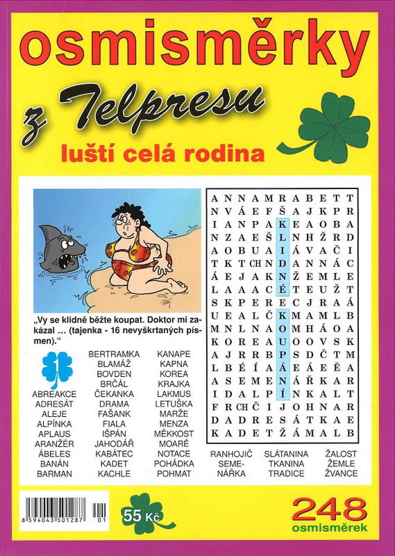 Osmisměrky z Telpresu luští celá rodina 1/2012
