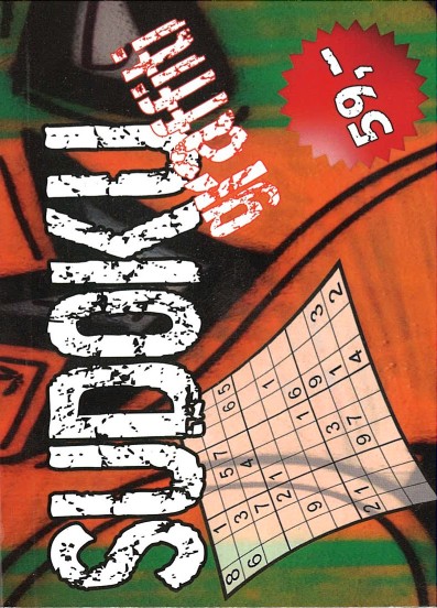 Sudoku grafiti - orange