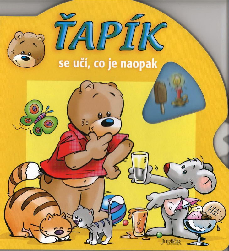 Ťapík se učí, co je naopak