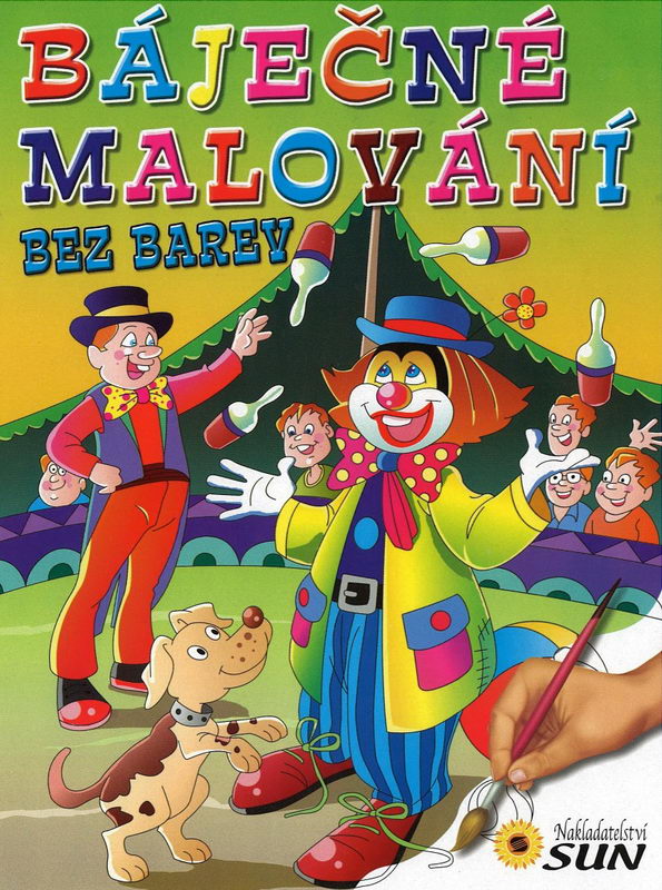 Báječné malování bez barev - cirkus