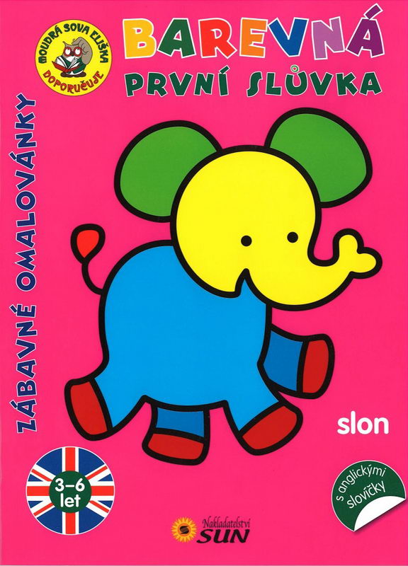 Barevná první slůvka Slon
