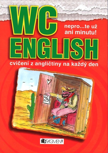 WC English - červená - cvičení z angličtiny na každý den