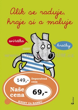 Alík se raduje, hraje si a maluje - kniha
