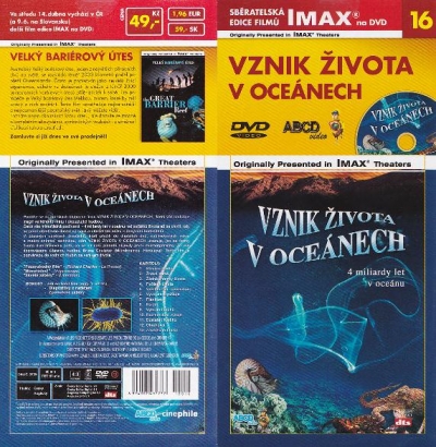 Vznik života v oceánech DVD Imax