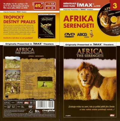 Afrika - Serengeti DVD Imax