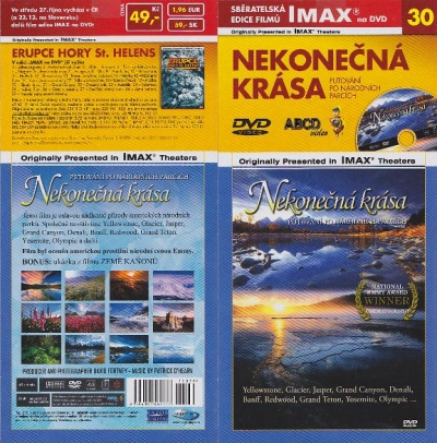 Putování po národních parcích DVD Imax