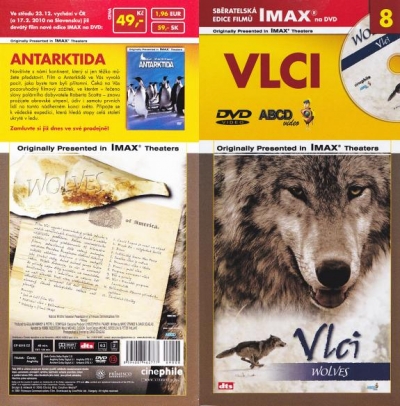 Vlci DVD Imax