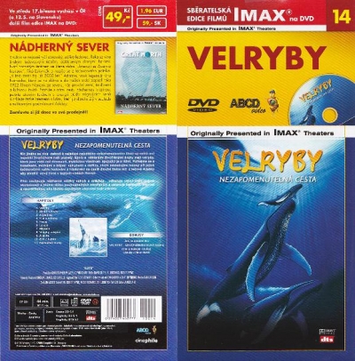 Velryby - Nezapomenutelná cesta DVD Imax