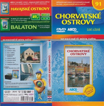 Chorvatské ostrovy DVD cestopis