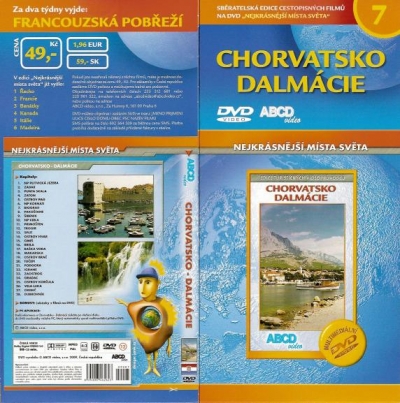 Chorvatsko Dalmácie DVD cestopis