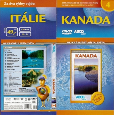 Kanada DVD cestopis