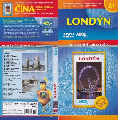 Londýn DVD cestopis