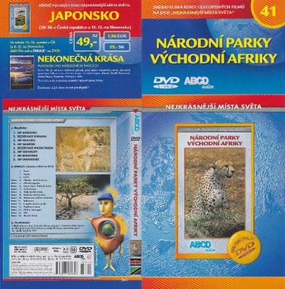 Národní parky východní Afriky DVD cestopis