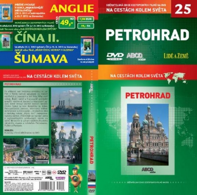 Petrohrad DVD cestopis