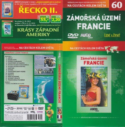 Zámořská území Francie DVD cestopis