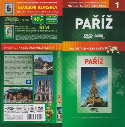 Paříž DVD cestopis