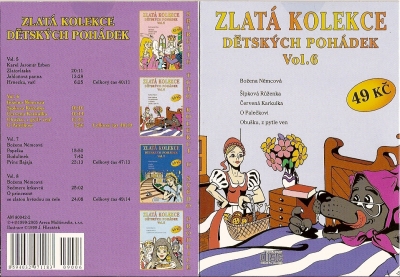 Zlatá kolekce dětských pohádek vol.6 - CD